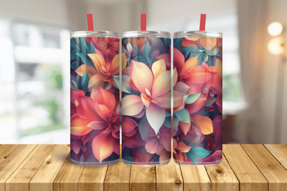 3D Butterfly Tumbler Wrap, 20oz Skinny Graphics Review