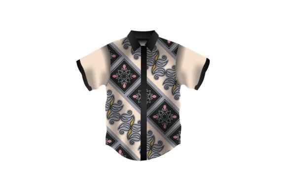 Casual Indonesian Batik Traditional Uniform